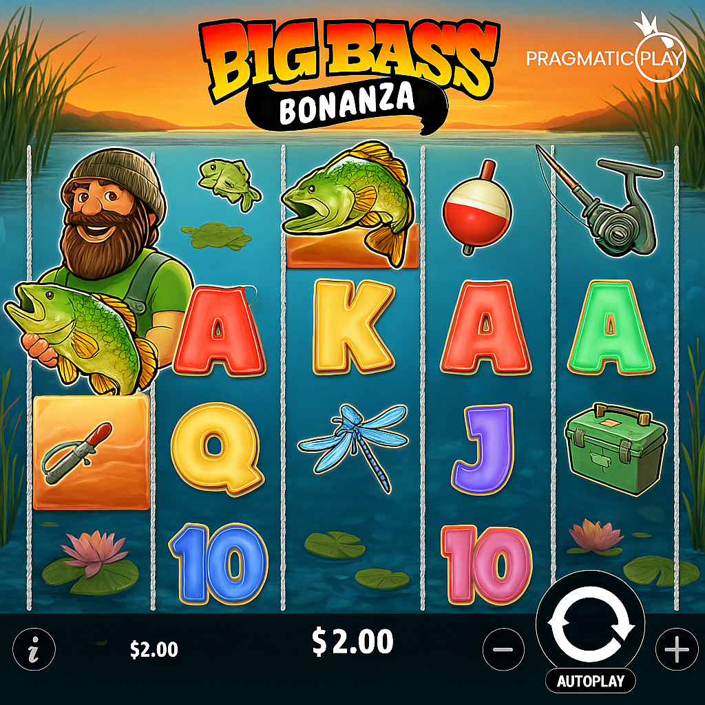 CashWin - Big Bass Bonanza Slot Game - Pragmatic Play