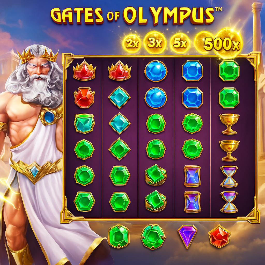 CashWin - Gates of Olympus Slot Game - Pragmatic Play